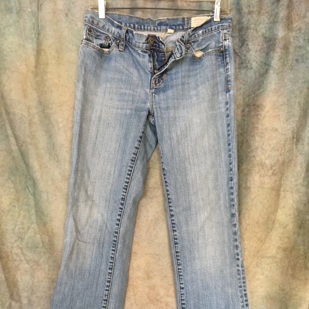Gap boot-cut jeans with original hem
